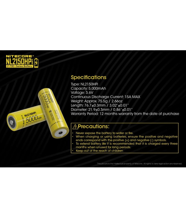 nitecore-mpataria-nl2150hpi